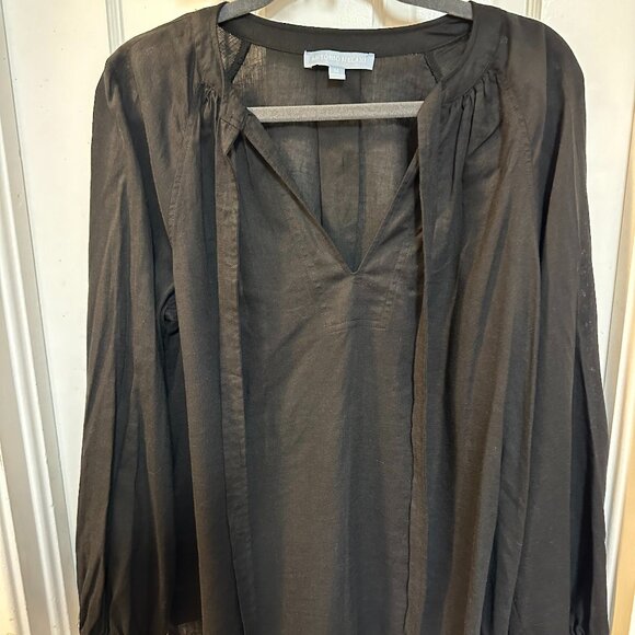 ANTONIO MELANI Black Blouse - Picture 1 of 5